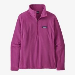 Patagonia Womens Micro D 1/4- Zip Fleece 2 Patagonia Womens Micro D 1/4- Zip Fleece -Ski Outlet Shop 10916 AMH l