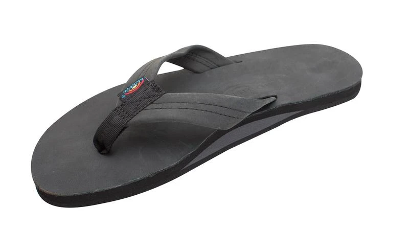 Rainbow Men's Single Layer Premier Leather With Arch Support Rainbow Men's Single Layer Premier Leather With Arch Support -Ski Outlet Shop 12467 BLACK l