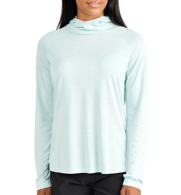 Free Fly Women's Bamboo Weekender Hoody Free Fly Women's Bamboo Weekender Hoody -Ski Outlet Shop 13824 GLACIER l