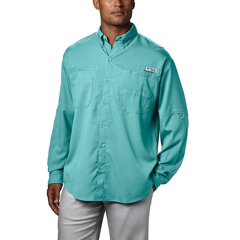 Columbia Mens Pfg Tamiami ™ Ii Long Sleeve Shirt - Gulfstream Columbia Mens Pfg Tamiami ™ Ii Long Sleeve Shirt - Gulfstream -Ski Outlet Shop 13849 GULFSTREAM l