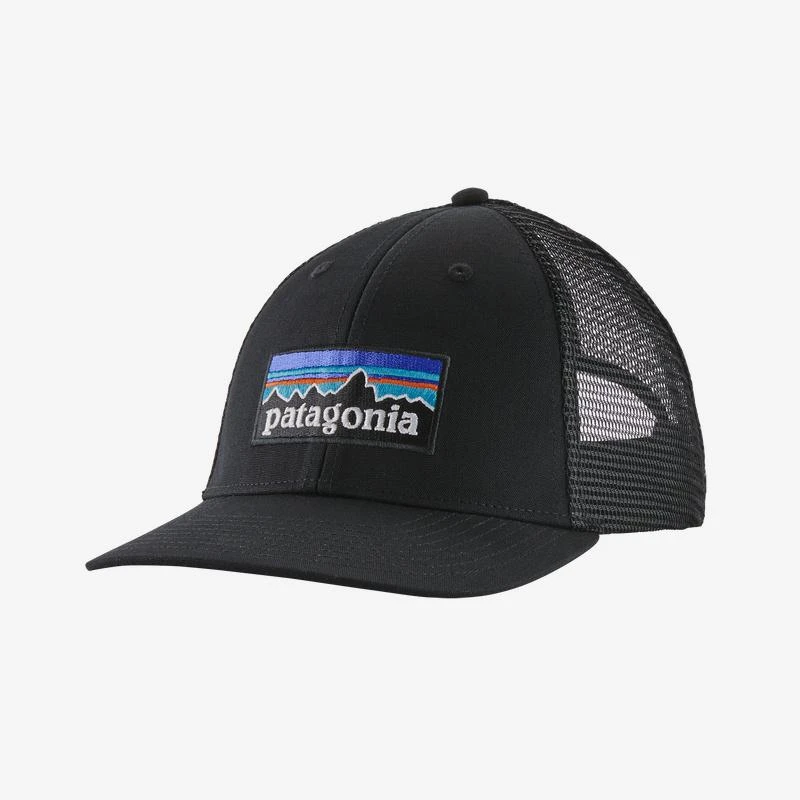 Patagonia Men's P- 6 Logo Lopro Trucker Hat Patagonia Men's P- 6 Logo Lopro Trucker Hat -Ski Outlet Shop 13912 BLK l