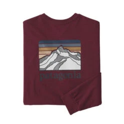 Patagonia Mens Long- Sleeved Line Logo Ridge Responsibili- Tee 2 Patagonia Mens Long- Sleeved Line Logo Ridge Responsibili- Tee -Ski Outlet Shop 16588 SEQR l