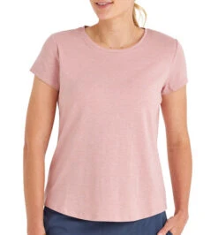 Free Fly Women's Bamboo Current Tee -Ski Outlet Shop 16841 HARBORPINK l
