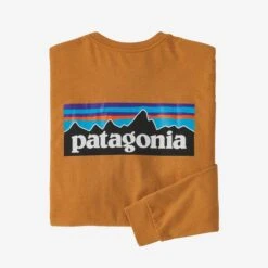 Patagonia Men's Long- Sleeved P- 6 Logo Responsibili- Tee