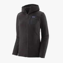 Patagonia Women's R1 Air Full- Zip Hoody -Ski Outlet Shop 17472 BLK l