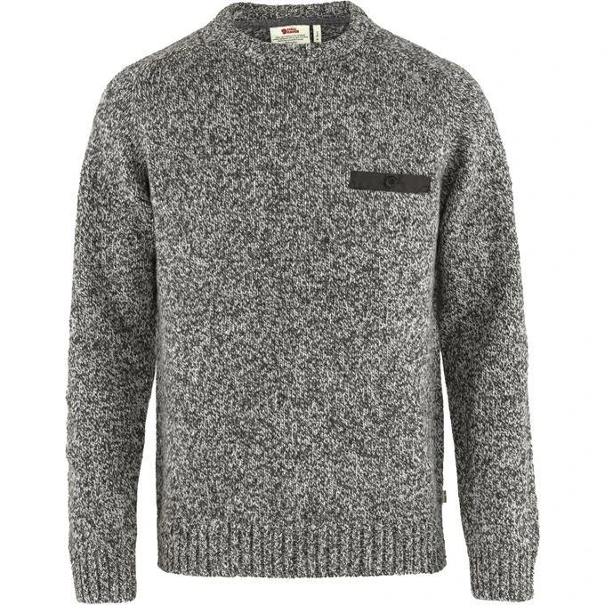 Fjallraven Men's Lada Round- Neck Sweater Fjallraven Men's Lada Round- Neck Sweater -Ski Outlet Shop 17710 GREY l