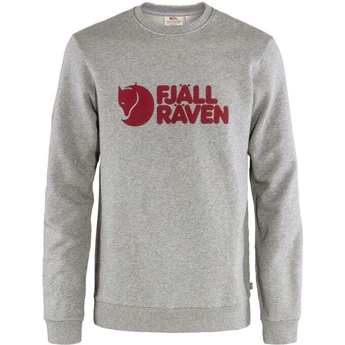 Fjallraven Men's Logo Sweater Fjallraven Men's Logo Sweater -Ski Outlet Shop 17711 GREYMELANGE l