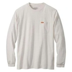 Pendleton Men's Deschutes Long- Sleeve Pocket Tee -Ski Outlet Shop 17748 LIGHTTANHEATHER l
