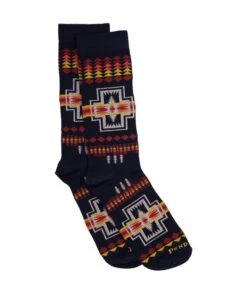 Pendleton Harding Crew Socks -Ski Outlet Shop 17766 NAVY l