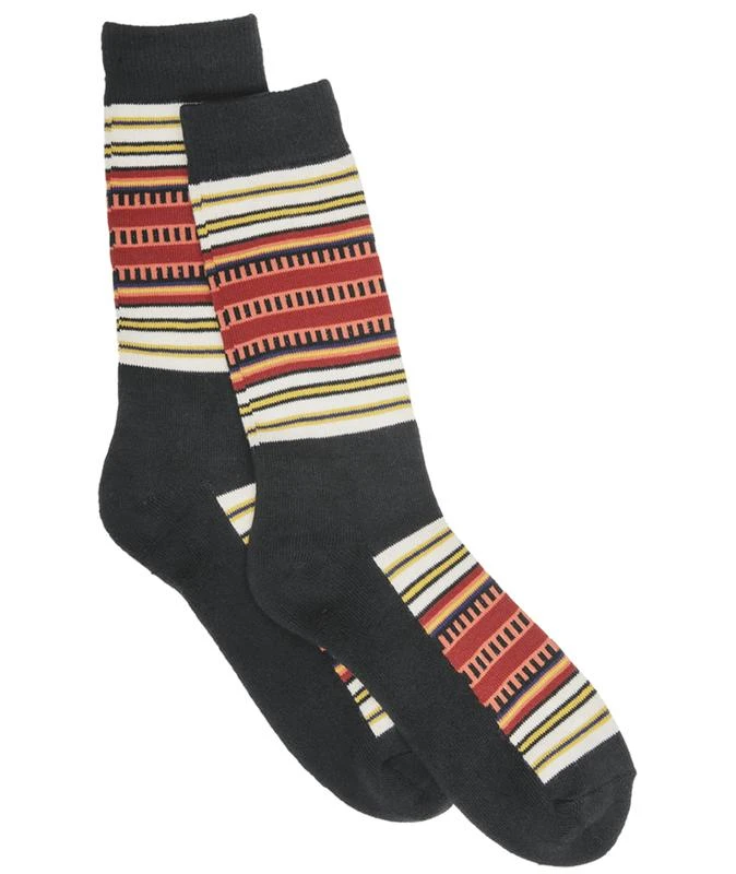 Pendleton Acadia National Park Stripe Crew Socks Pendleton Acadia National Park Stripe Crew Socks -Ski Outlet Shop 17773 BLACK l