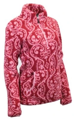 Neve Women's Paisley Sherpa Half Zip