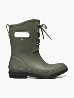 Bogs Women's Amanda Ii Lace Insulated Rain Boot -Ski Outlet Shop 18095 OLIVE l
