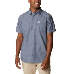 Columbia Men's Scenic Ridge Woven Short Sleeve