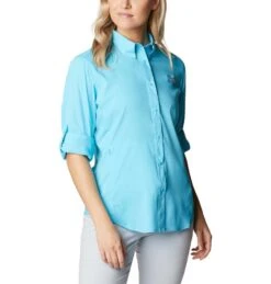Columbia Women ’ S Pfg Tamiami Ii Long Sleeve Shirt