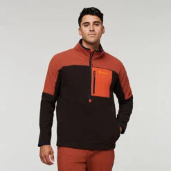 Cotopaxi Men's Abrazo Half- Zip Fleece Jacket -Ski Outlet Shop 18185 SPICECAVERN l