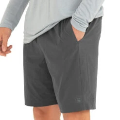 Free Fly Men's Lined Breeze Short - 7 " -Ski Outlet Shop 18192 GRAPHITE l