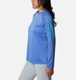 Columbia Women's Tidal Tee Pfg Heather Long Sleeve 2 Columbia Women's Tidal Tee Pfg Heather Long Sleeve -Ski Outlet Shop 1831861408 c