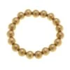 Canvas Chloe Beaded Stretch Bracelet In Worn Gold