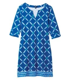 Hatley Women's Lucy Dress - Diamond Ikat (Long)