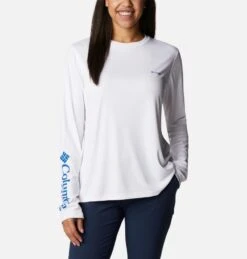 Columbia Women's Pfg Tidal Tee Hook- Up Long Sleeve Shirt
