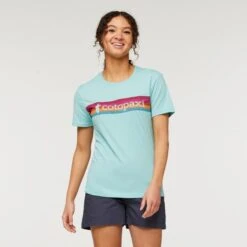 Cotopaxi Women's On The Horizon T- Shirt -Ski Outlet Shop 18607 SEAGLASS l