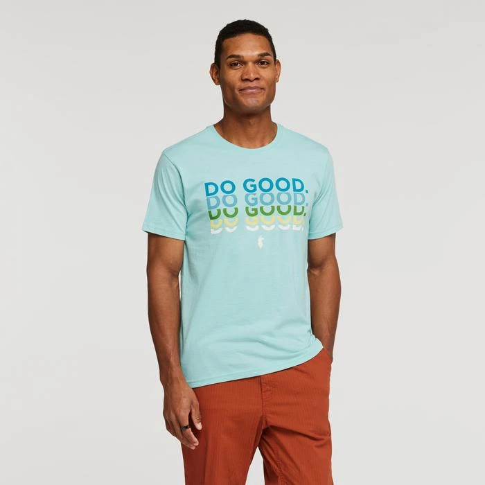 Cotopaxi Men's Do Good Repeat T- Shirt Cotopaxi Men's Do Good Repeat T- Shirt -Ski Outlet Shop 18613 SEAGLASS l