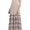 Tribal Women's Border Print Maxi Dress