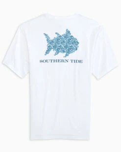 Southern Tide Men's Oyster Skipjack Fill T- Shirt