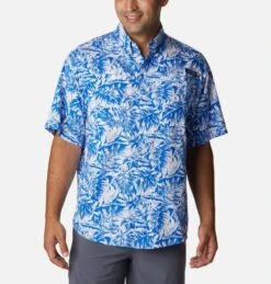 Columbia Men ’ S Pfg Super Tamiami Short Sleeve Shirt
