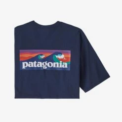 Patagonia Men's Boardshort Logo Pocket Responsibili- Tee