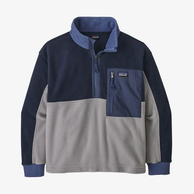 Patagonis Kid's Microdini 1/2- Zip Fleece Pullover Patagonia Patagonis Kid's Microdini 1/2- Zip Fleece Pullover -Ski Outlet Shop 18868 SGRY l