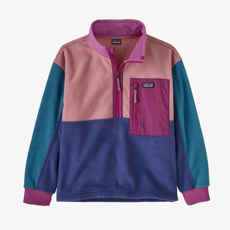 Patagonis Kid's Microdini 1/2- Zip Fleece Pullover Patagonia Patagonis Kid's Microdini 1/2- Zip Fleece Pullover -Ski Outlet Shop 18868 SNDB l