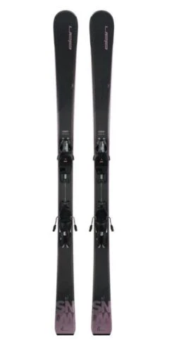 2023 Elan Snow Black Ls Womens Skis With El 7.5 Bindings