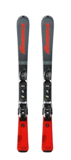 2023 Nordica Team Am Jr Skis With Fdt 7 Bindings