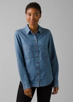 Prana Women's Earthshine Chambray Shirt