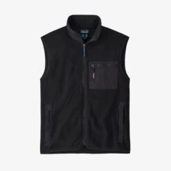 Patagonia Men's Synchilla Fleece Vest 3 Patagonia Men's Synchilla Fleece Vest -Ski Outlet Shop 19219 BLK l