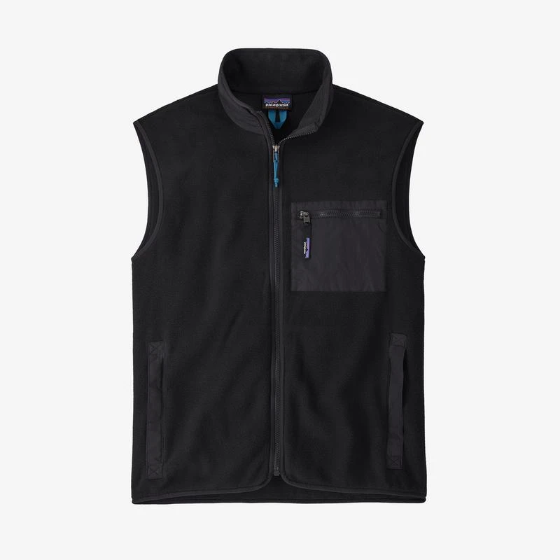 Patagonia Men's Synchilla Fleece Vest Patagonia Men's Synchilla Fleece Vest -Ski Outlet Shop 19219 BLK l