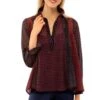 Gretchen Scott Seamed Top - Foulardio