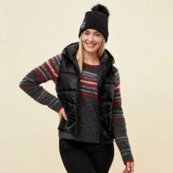 Krimson Klover Women's Vesta Insulated Vest -Ski Outlet Shop 19619 BLACK l