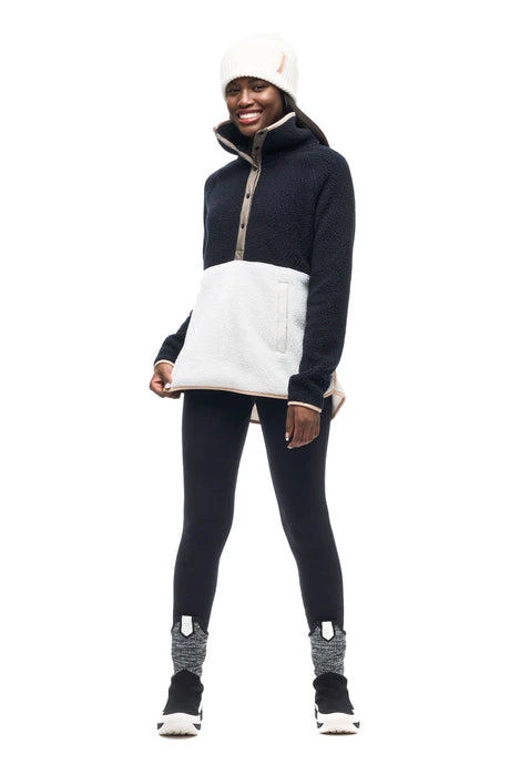 Indyeva Women's Pecora Cb Fleece Pullover Indyeva Women's Pecora Cb Fleece Pullover -Ski Outlet Shop 19990 BLACKECUMECB l
