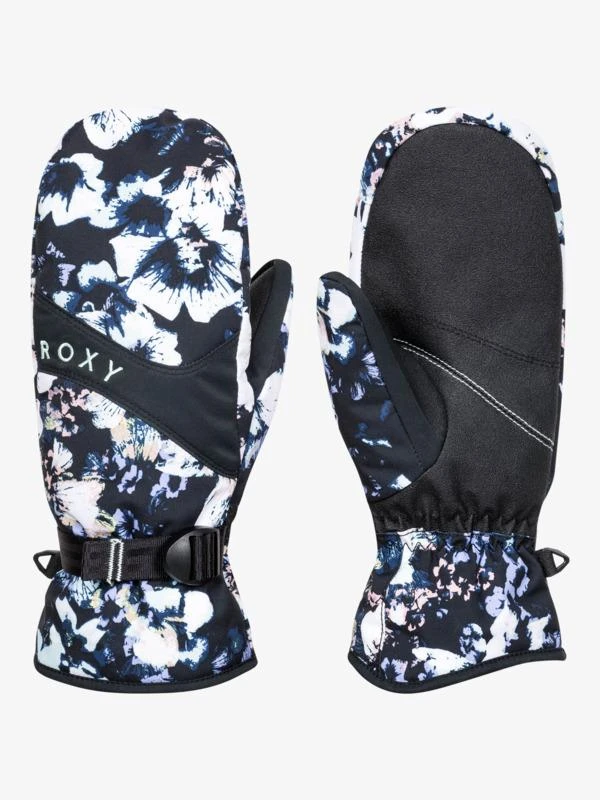 Roxy Women's Jetty Snowboard/Ski Mittens Roxy Women's Jetty Snowboard/Ski Mittens -Ski Outlet Shop 20006 TRUEBLACKBLACKFLOWER l