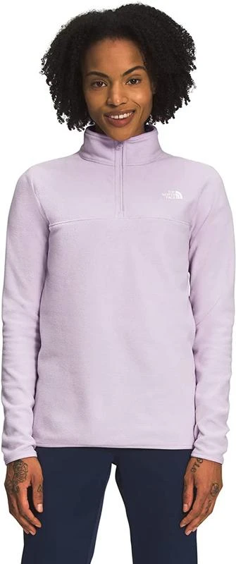 The North Face Women ’ S Tka Glacier 1/4 Zip The North Face Women ’ S Tka Glacier 1/4 Zip -Ski Outlet Shop 20125 LAVENDERFOG l