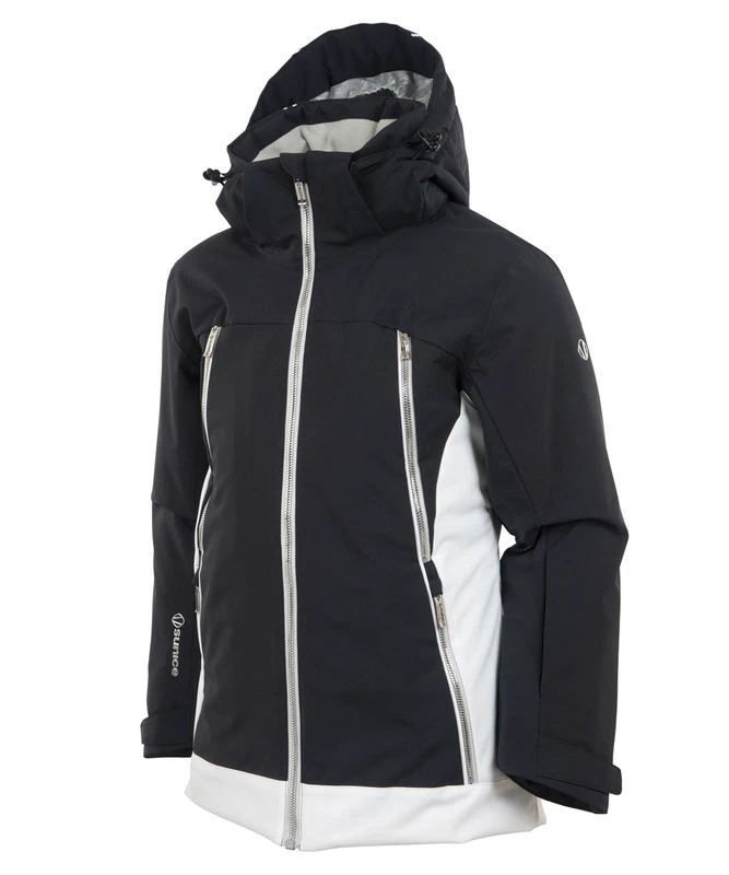 Sunice Girls ' Kylie Jacket Sunice Girls ' Kylie Jacket -Ski Outlet Shop 20385 BLACKWHITE l