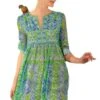 Gretchen Scott Crinkly Borderline Dress - Watteau