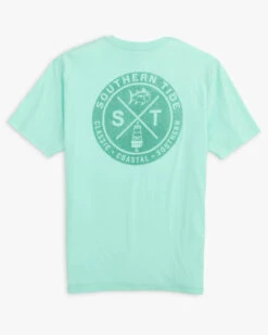 Southern Tide Men's Crossed Buoy Medallion T- Shirt