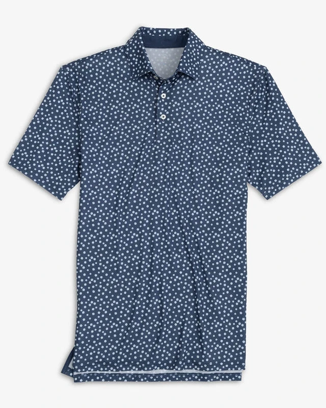 Southern Tide Men's Driver Poppin Poppies Performance Polo Shirt Southern Tide Men's Driver Poppin Poppies Performance Polo Shirt -Ski Outlet Shop 20440 AGEDDENIM l