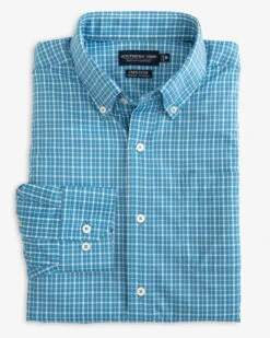 Southern Tide Men's Brrr Charleston Beaumont Plaid Intercoastal Sport Shirt