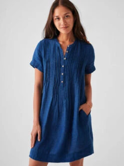 Faherty Women's Gemina Basketweave Dress