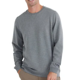 Free Fly Men's Bamboo Heritage Fleece Crew