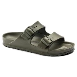 Birkenstock Women's Arizona Essentials Eva -Ski Outlet Shop 20655 KHAKI l